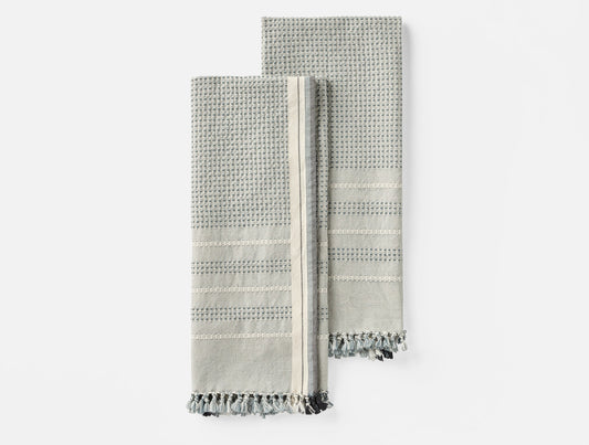 Bay Organic Hand Towels, Set Of 2